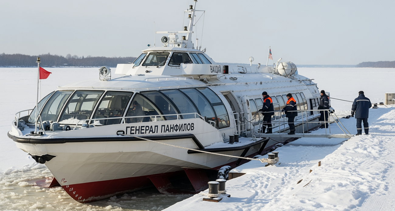 Третий Валдай «Генерал Панфилов» готов возить пассажиров по Волге