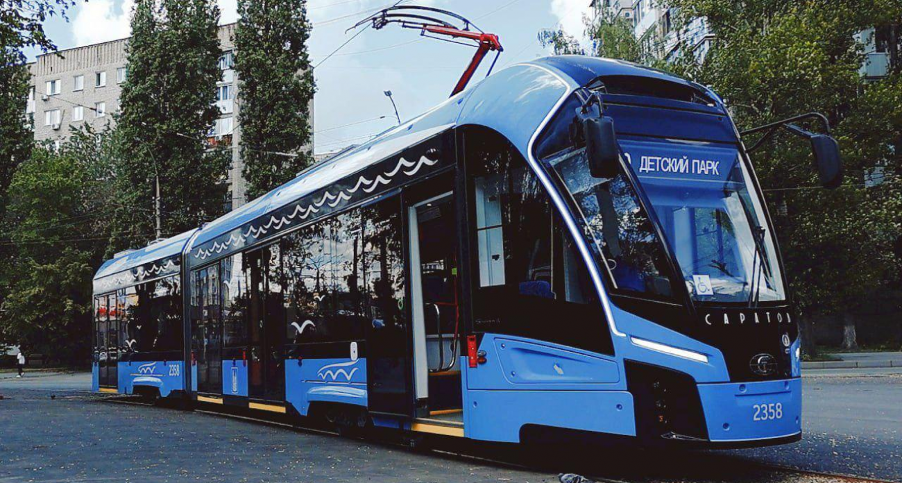 Маршрут № 9 Саратова: первая в России полная модернизация трамвайной линии завершена