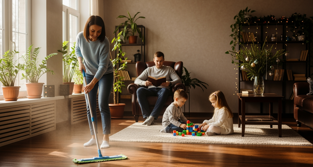 Добавила соль в воду для уборки - дом преобразился за один день, и вот что заметила вся семья