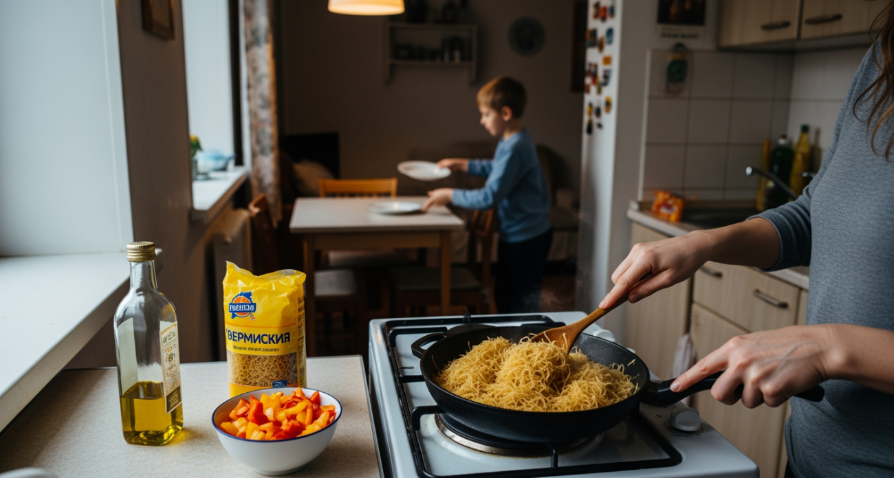 Забыл про макароны: турецкая вермишель на сковороде — дешево, сытно и куда вкуснее