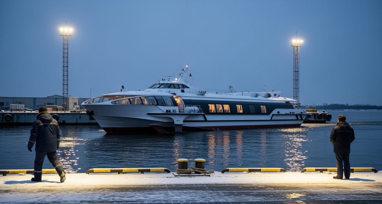 «Генерал Панфилов» отправился в Саратов: третий скоростной катер для региона