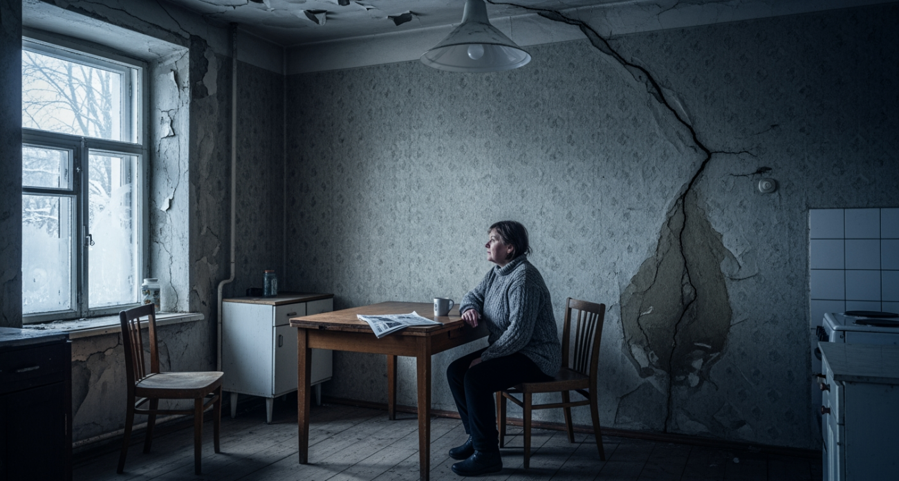 Потолок обрушился, но квартиру не дали: жители памятника пять лет ждут переселения