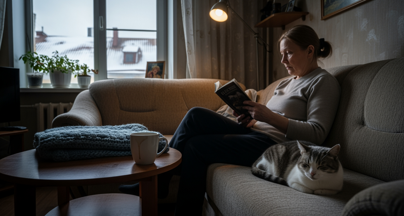 Кошка делит людей на 4 категории: семья, враги, слуги и развлечение