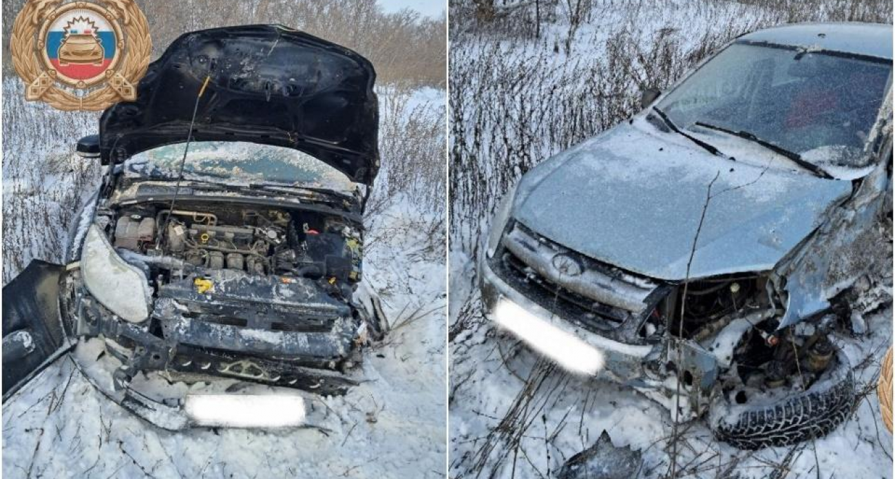 В Саратовской области два ДТП: столкновение шести машин и лобовой удар