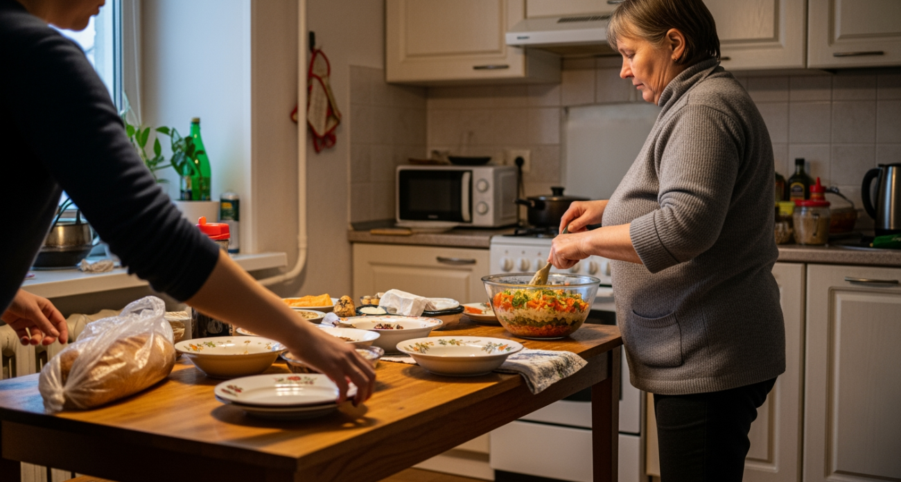 Праздничный салат с крабовыми палочками, который покорит всех гостей нежностью и оригинальностью состава