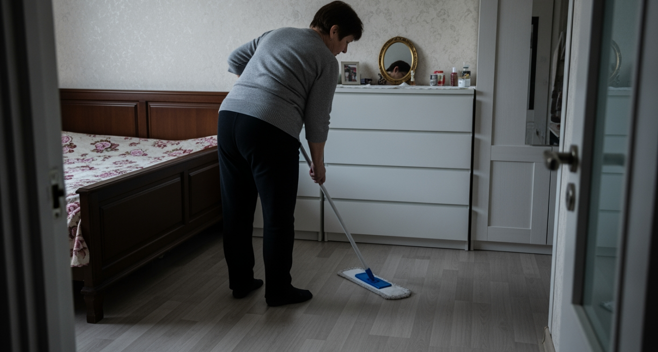 Одна столовая ложка на ведро - и полы остаются чистыми две недели без уборки. Блеск как в магазине