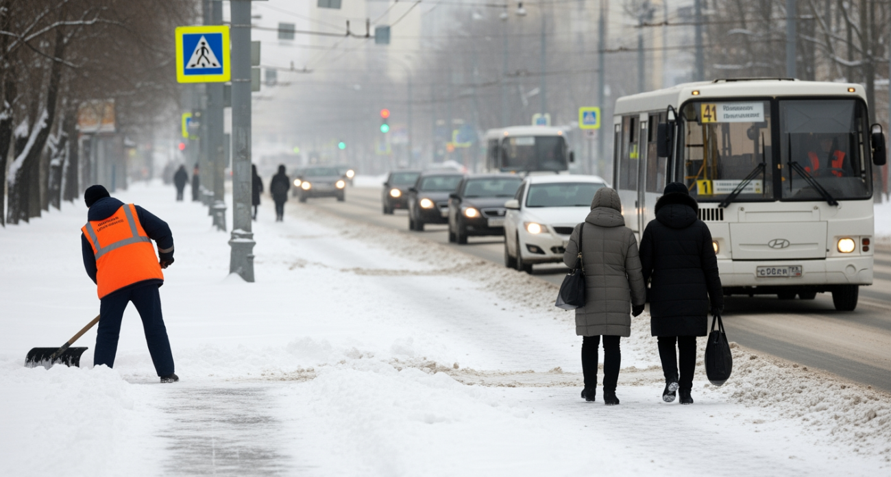 Разметка под снегом: можно ли её игнорировать согласно правилам дорожного движения