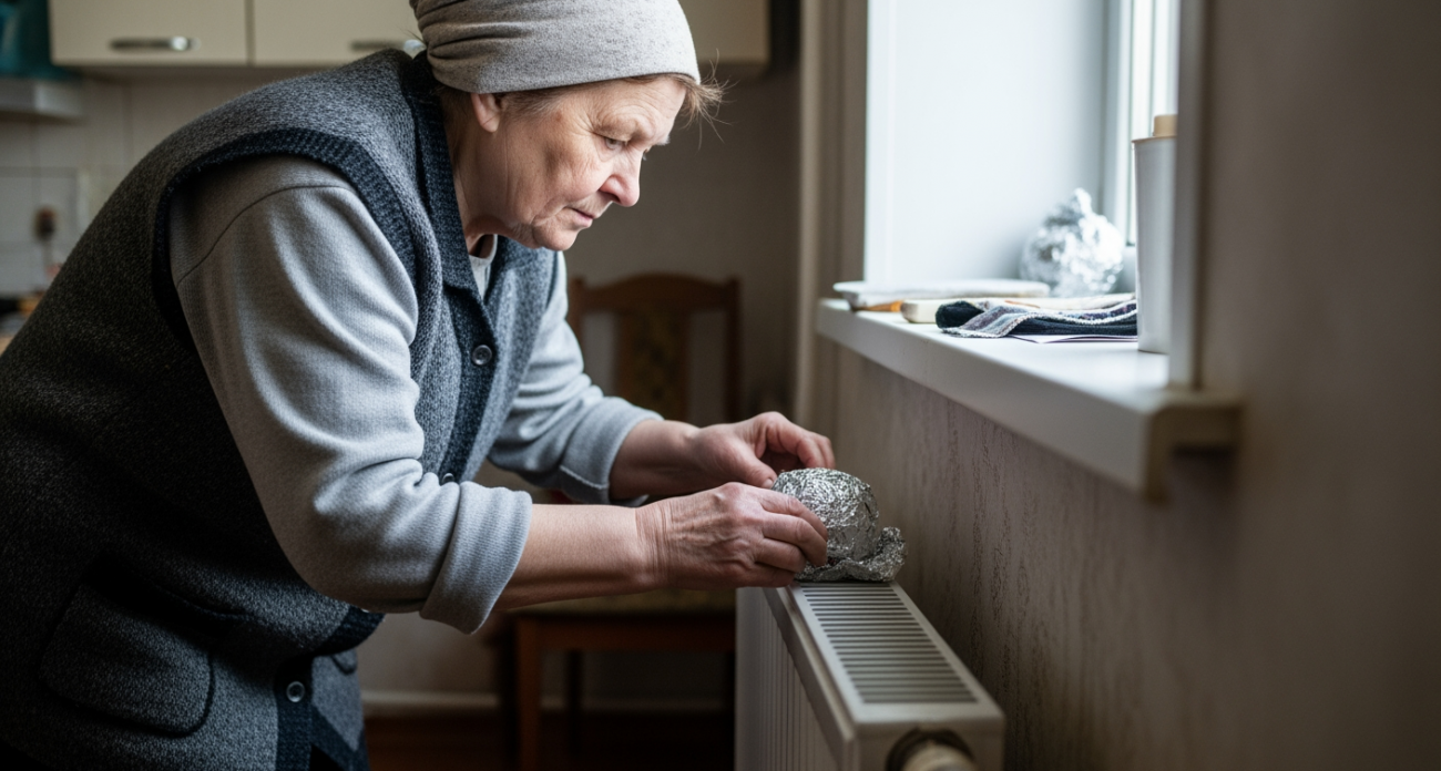 Один простой трюк с фольгой - и квартира теплеет даже при минус сорока на улице