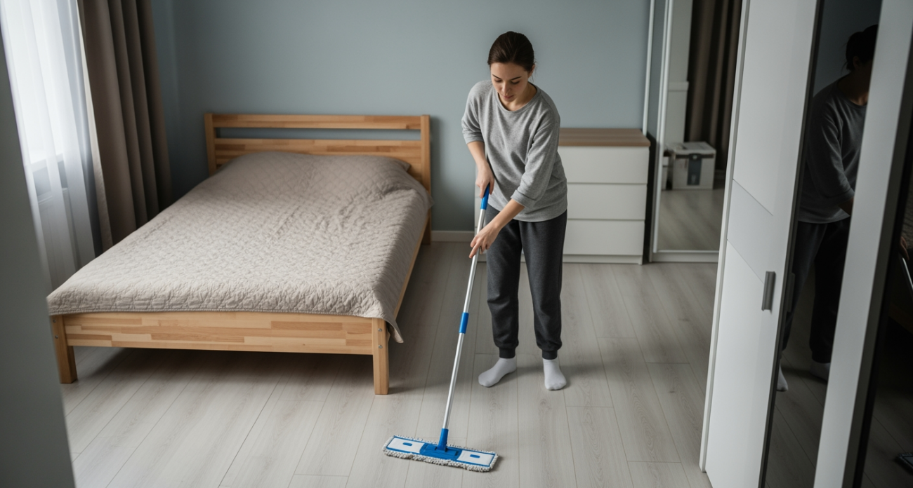 Как спрятать уборочный инвентарь в малогабаритке: 3 простых решения для экономии места