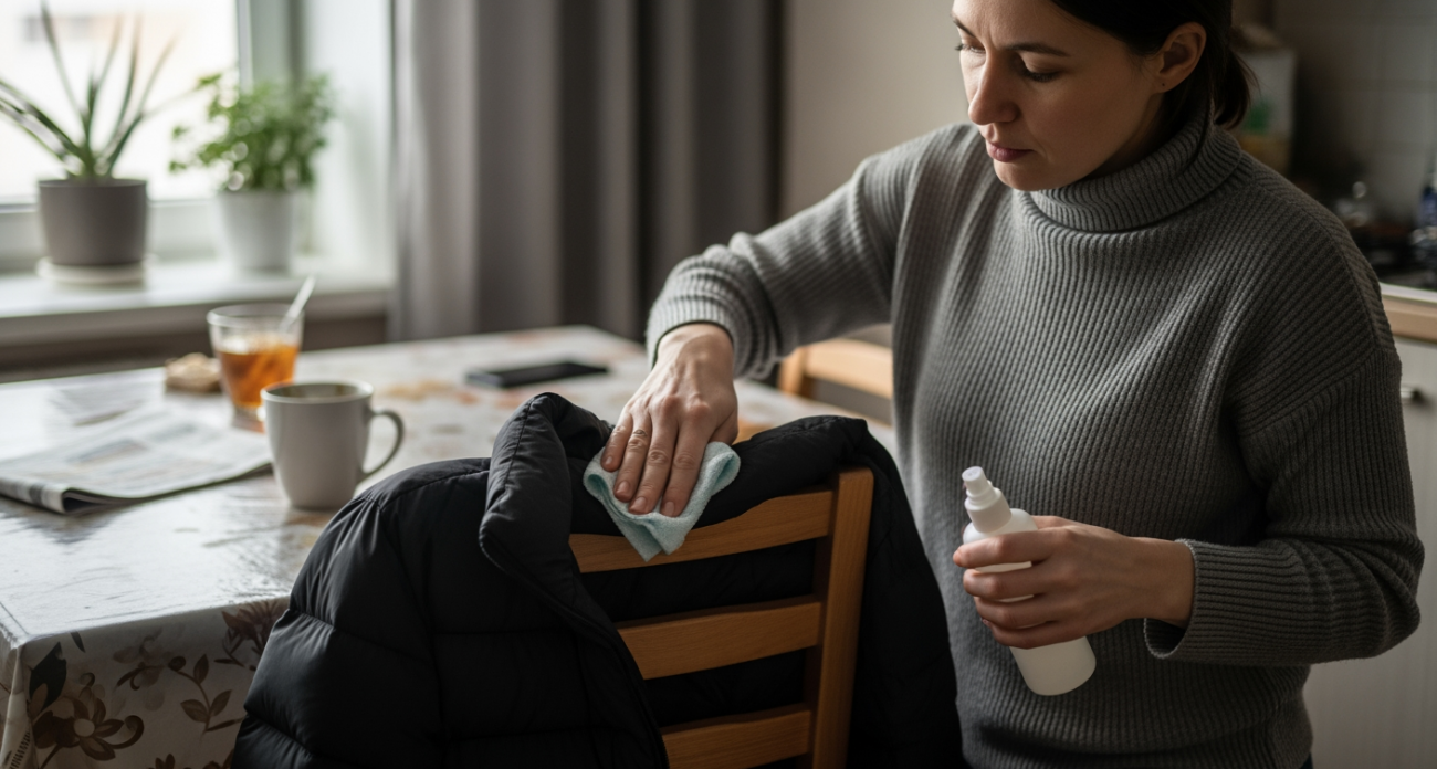 Зимний пуховик спасаю одним проверенным способом - без стирки и дорогой химчистки
