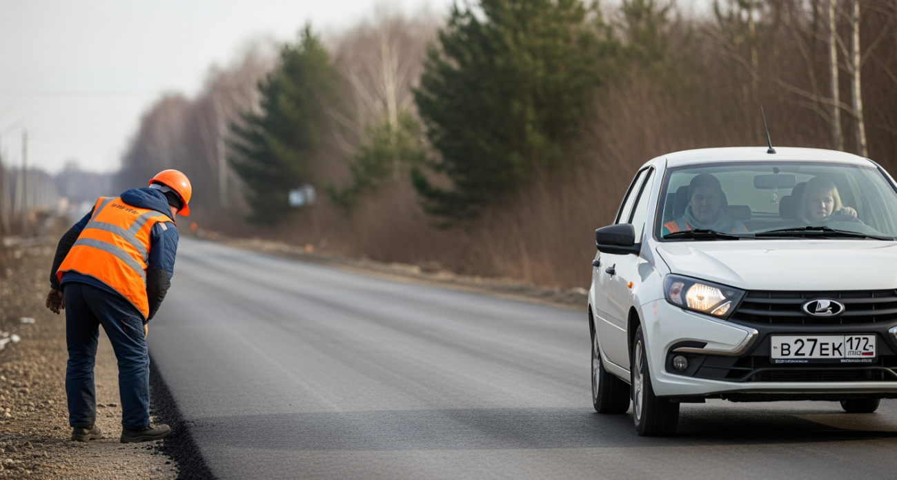 По указу Путина: 300 км саратовских трасс отремонтируют за год, обновив 54 участка региональных дорог