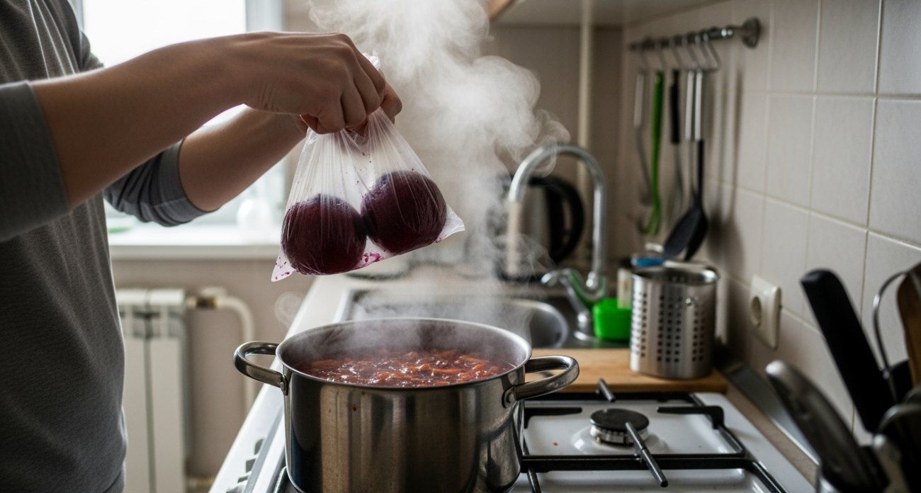 Свеклу теперь всегда варю в пакете: и почему я раньше не знала о таком методе - 25 минут и готово