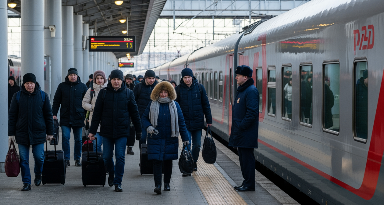 Попутчики уже успели обжиться на наших местах – спали на нашем белье и поглотили весь наш ужин