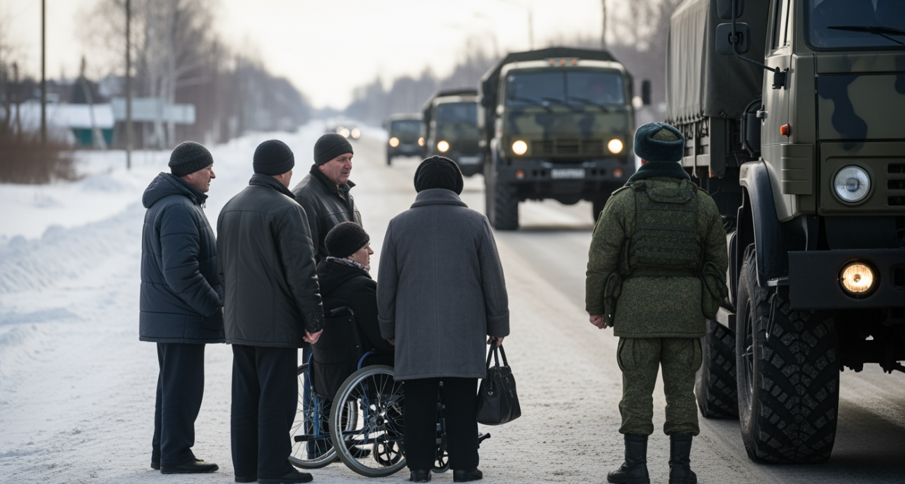 «Получаса не прошло»: жители Красноармейска восхищены скоростью эвакуации российскими военными