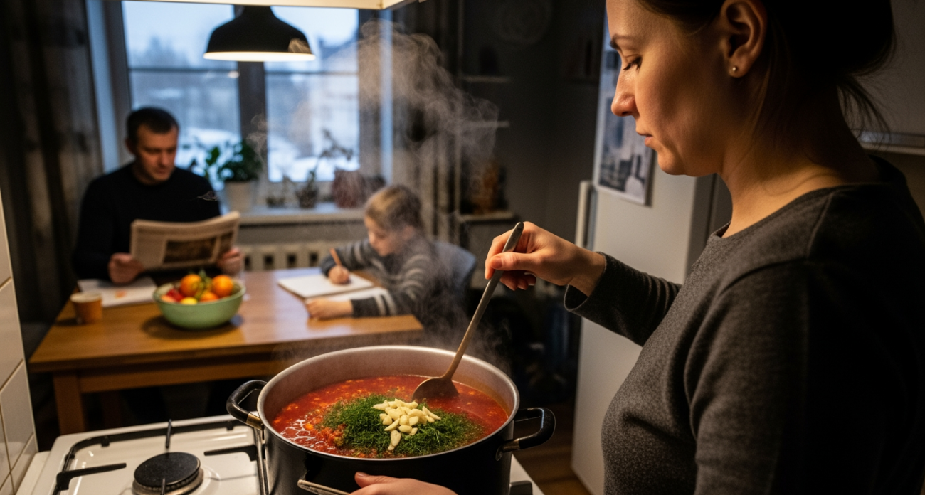 Красный борщ как в ресторане: маленькая хитрость, о которой молчат профессиональные повара