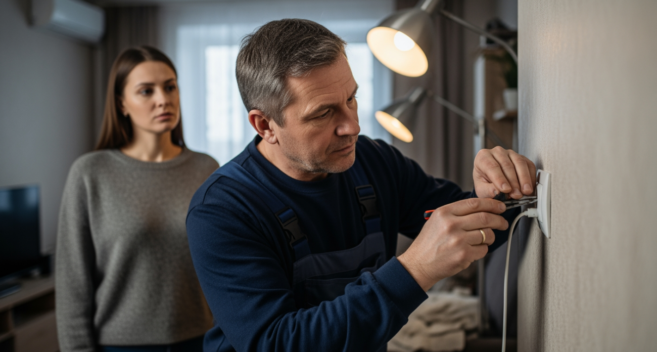 Секретное назначение дырочки в евровилке раскрыл отставной электрик с тридцатилетним стажем