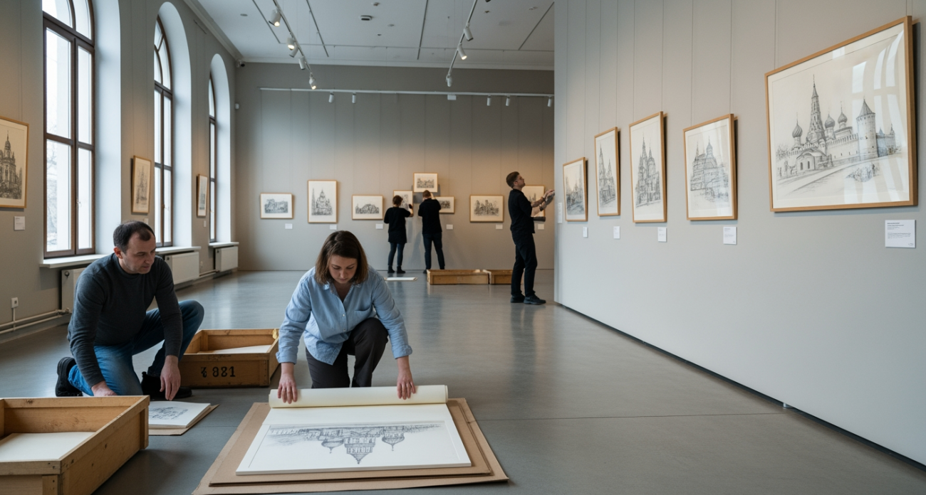 «Фронтовой блокнот»: карандашные рисунки бойца с передовой покажут в Астрахани 30 января