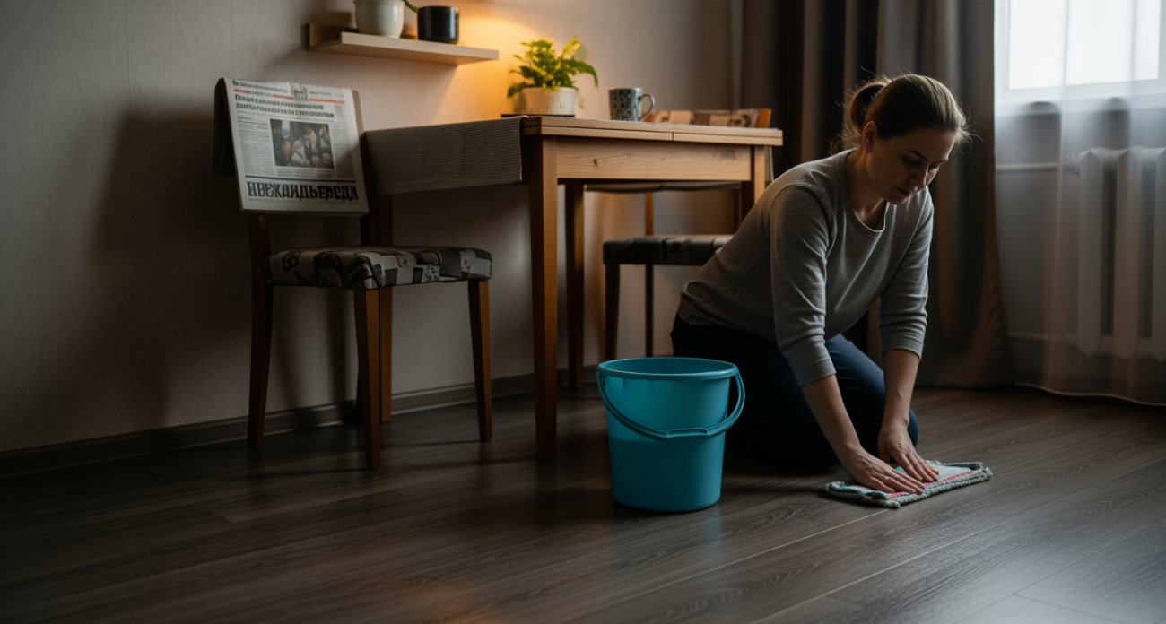 Копейка в ведро с водой и старый носок - весь дом сияет как в рекламе, а я отдыхаю вместо уборки целую неделю