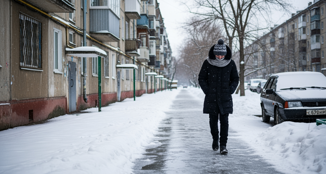 Температура рухнет на 23 градуса: от снега к 21-градусному морозу за один день в Саратовской области
