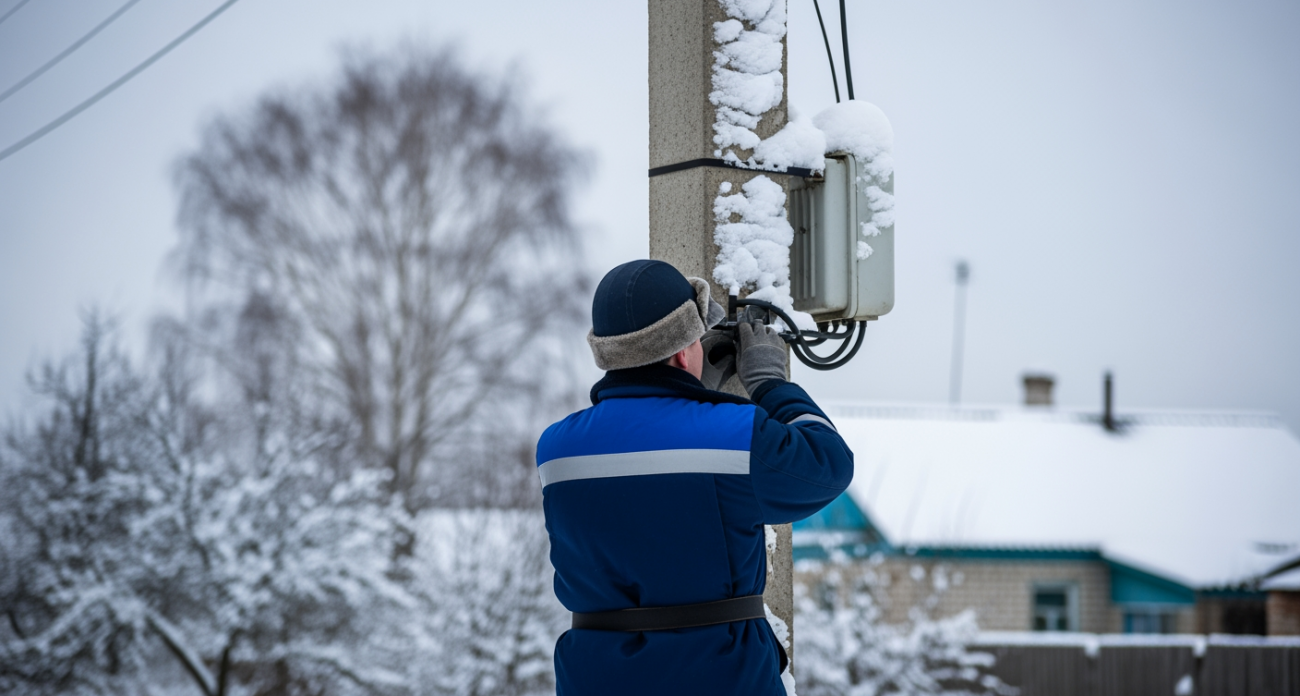Победа над ледяной стихией: энергетики вернули свет в 17 населённых пунктов Саратовской области за 48 часов