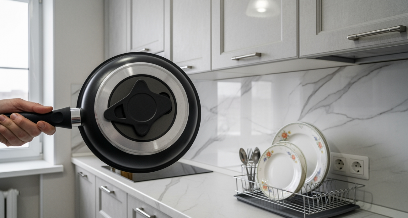 Секретный метод шеф-повара превращает даже самые заляпанные сковородки в зеркально чистые без единой капли химии