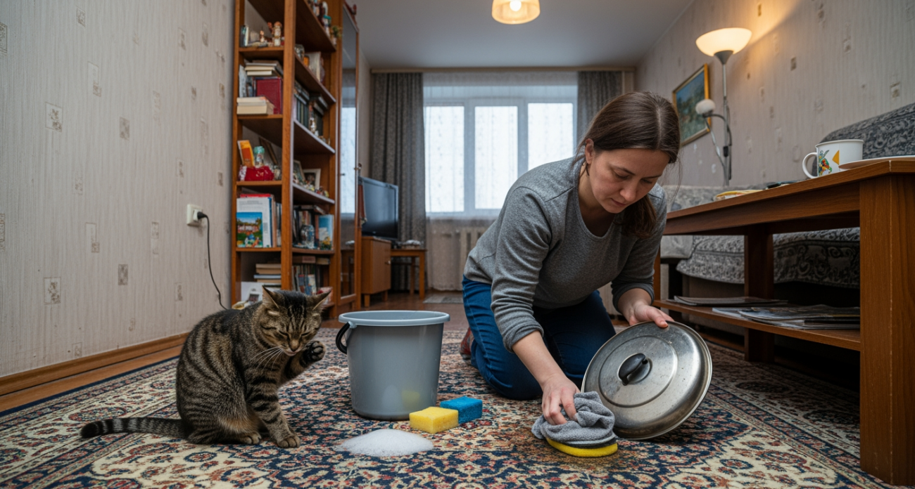 Секретный метод из Турции помогает мне содержать ковры в идеальной чистоте без лишних усилий и траты времени