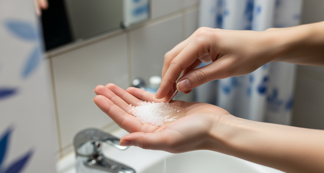 Простой трюк с обычной кухонной добавкой в шампунь превращает тонкие волосы в роскошную гриву на всю рабочую неделю