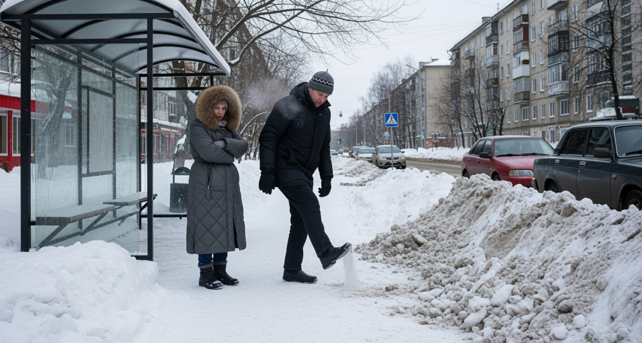 «Справедливая Россия» требует штрафы до 900 тысяч рублей за сосульки и снег после рекордных январских снегопадов