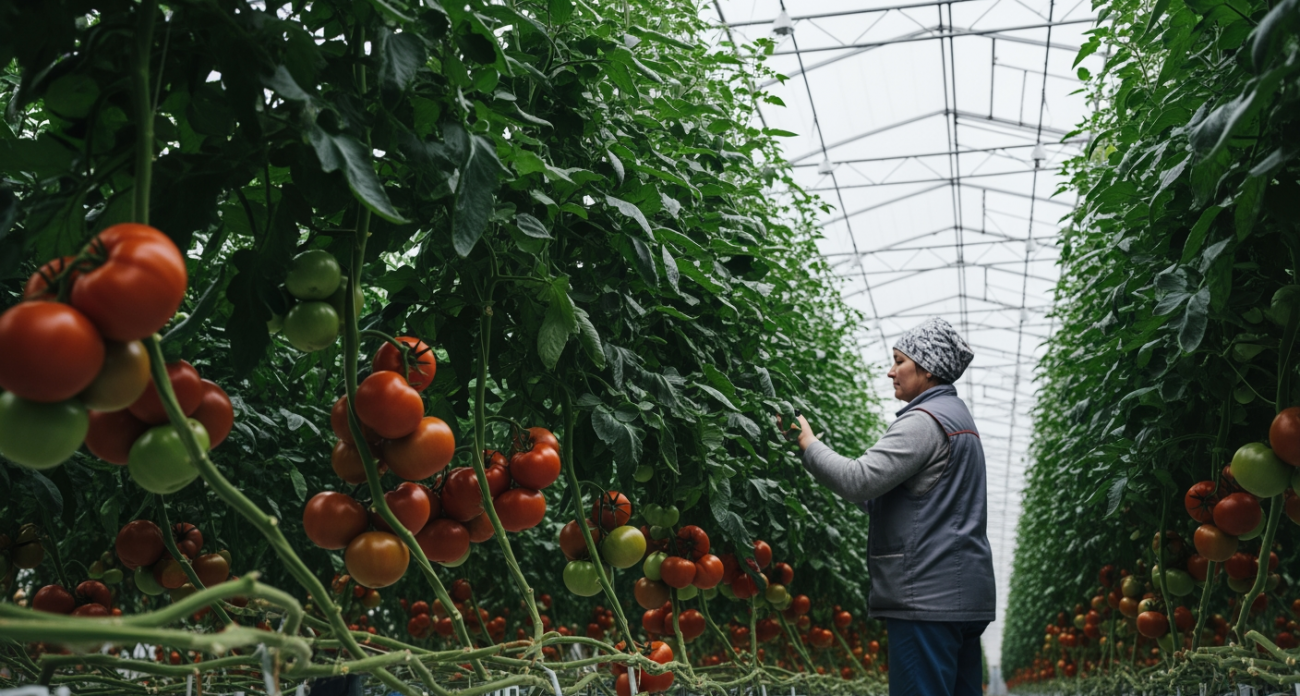 Даже в самое дождливое лето этот неприхотливый сорт томатов радует урожаем в полкило с куста