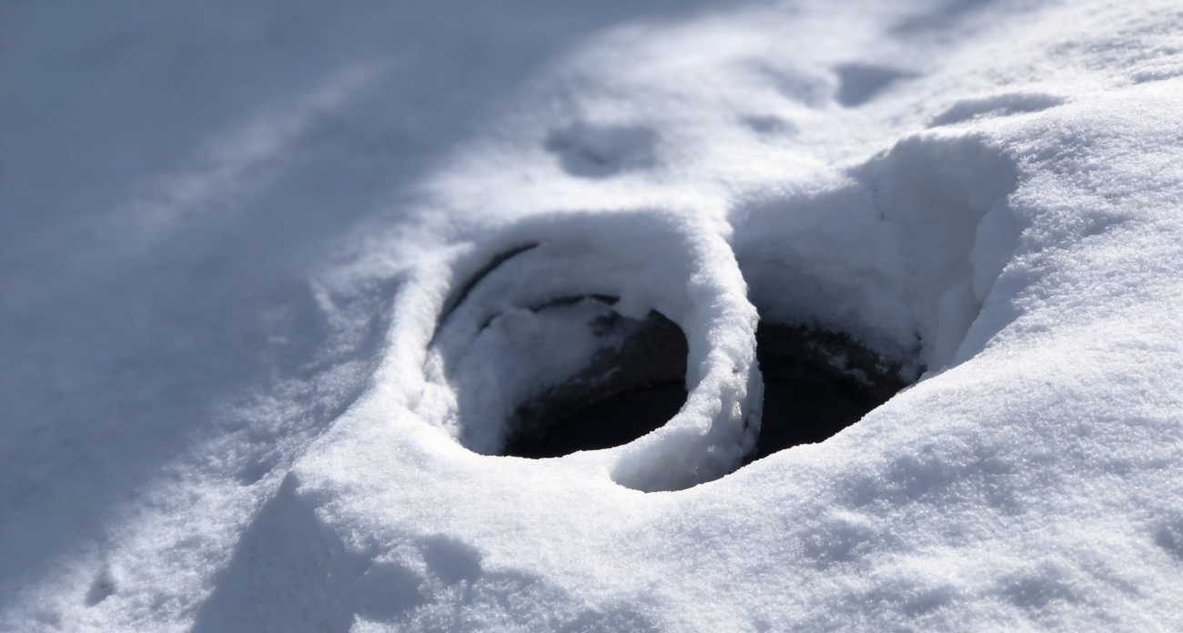 «Снежная ловушка»: возле школы №22 обнаружен открытый колодец, угрожающий безопасности детей