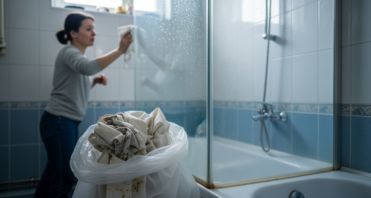 Современные дизайнеры отказываются от шторок в ванной и выбирают эту стильную альтернативу, меняющую всё пространство