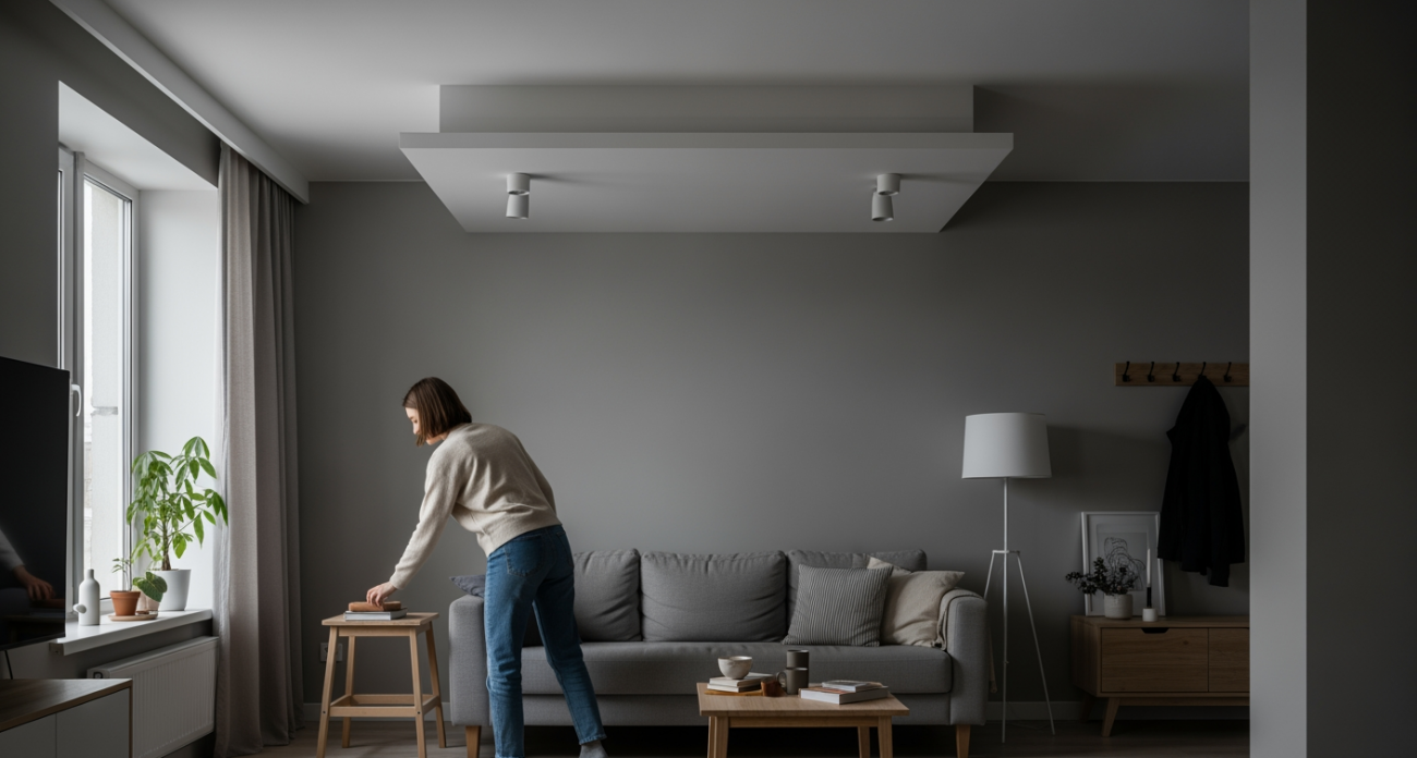 Четыре стильных альтернативы натяжным потолкам, которые профессиональные дизайнеры уже внедряют в современные интерьеры