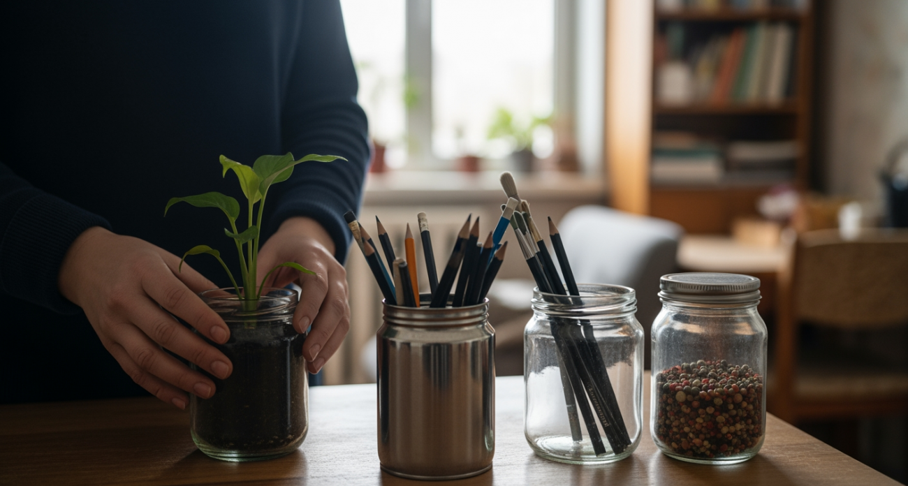 Не спешите выбрасывать пустые жестянки от кофе — я нашла 7 способов превратить их в полезные вещи для дома без лишних трат