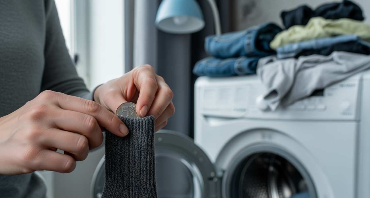 Простой металлический кругляш в стиралке заставит вас забыть о дорогих средствах и вернет одежде свежесть