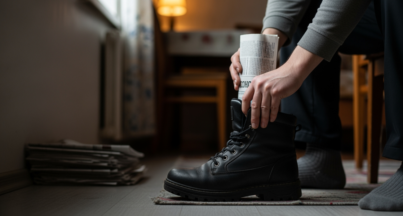 Древний лайфхак уральских охотников с обычной бумагой спасет ваши ноги от холода даже в лютые морозы