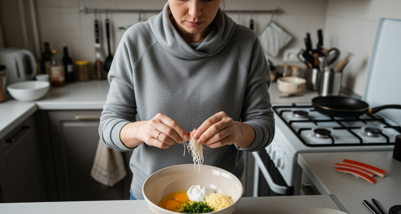 Забудьте о скучных бутербродах — этот 5-минутный рецепт с крабовыми палочками заставил моих детей просыпаться без будильника