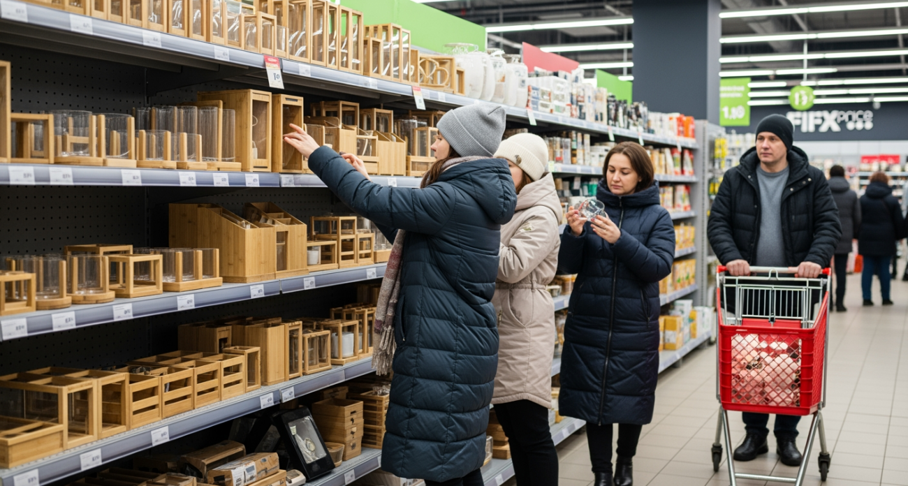 Покупатели устроили настоящий ажиотаж в Фикс Прайсе из-за новинок, которые сметают с полок за часы