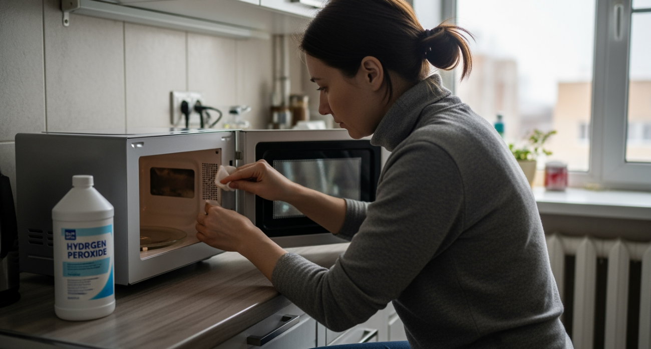Забытое бабушкино средство за 30 рублей вернуло блеск моей микроволновке за считанные минуты