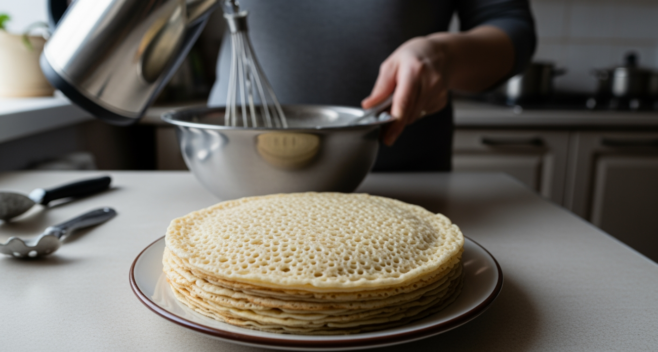 Забудьте про старые рецепты блинов на Масленицу — мой секрет заварного теста делает их тающими во рту без единого комочка
