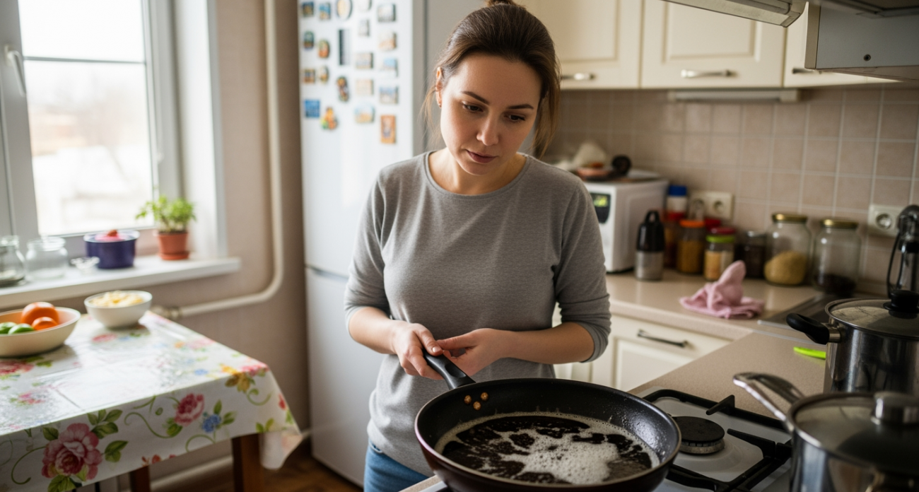Вот что происходит с маслом после жарки и почему хозяйки делают одну и ту же ошибку