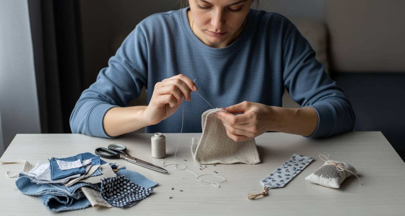 Не выбрасывайте лоскутки: 5 хитростей, которые превратят обрезки ткани в нужные вещи за полчаса