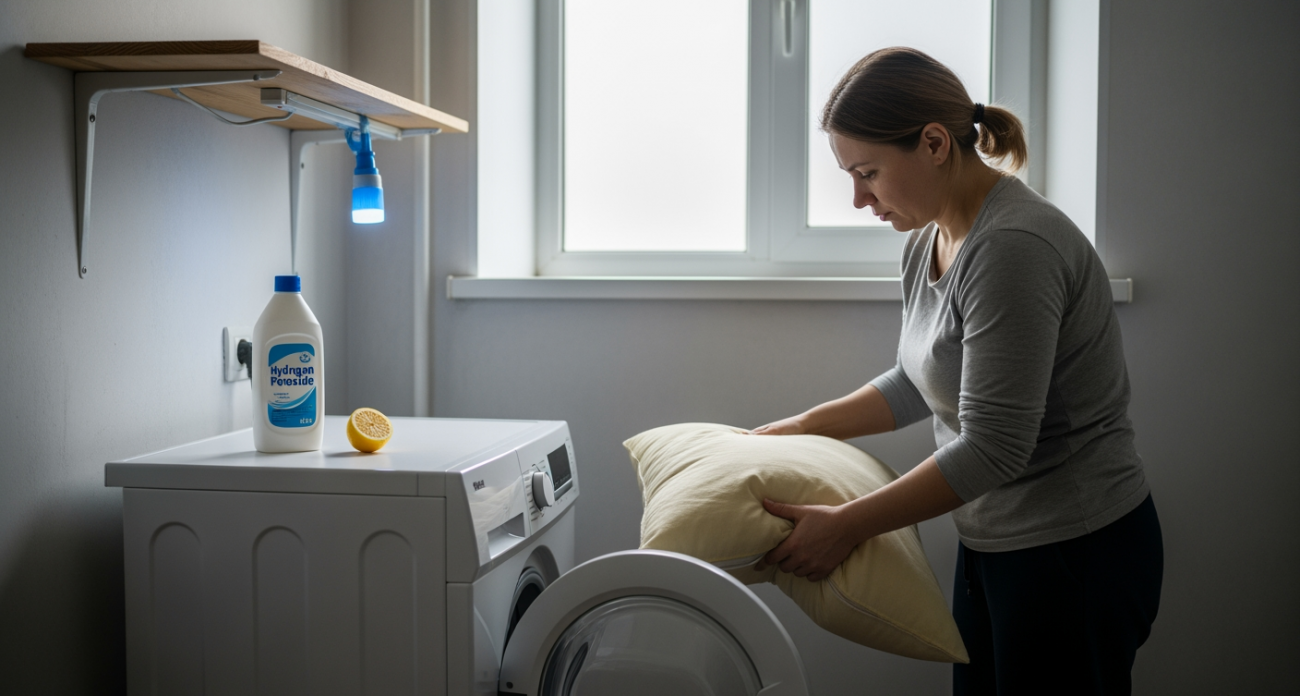 Забытый бабушкин способ вернуть подушкам первозданную белизну за одну ночь