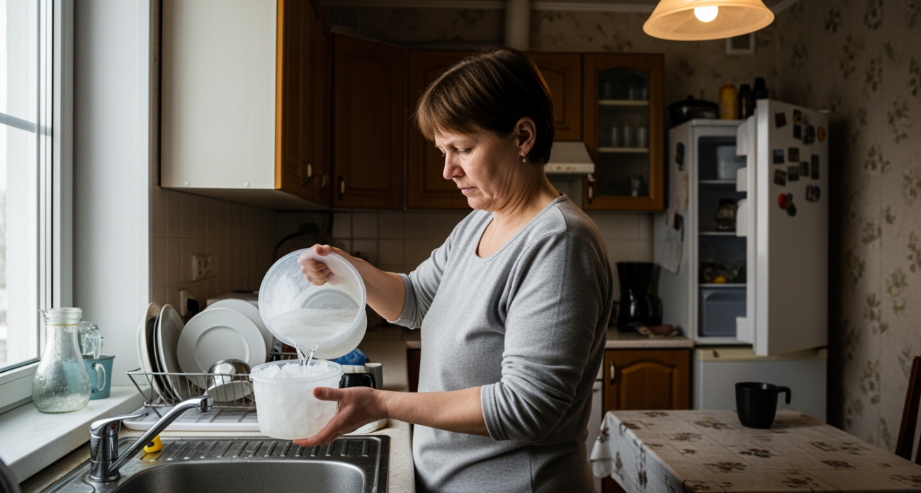 Старый трюк из деревни превращает водопроводную воду в кристально чистую за копейки