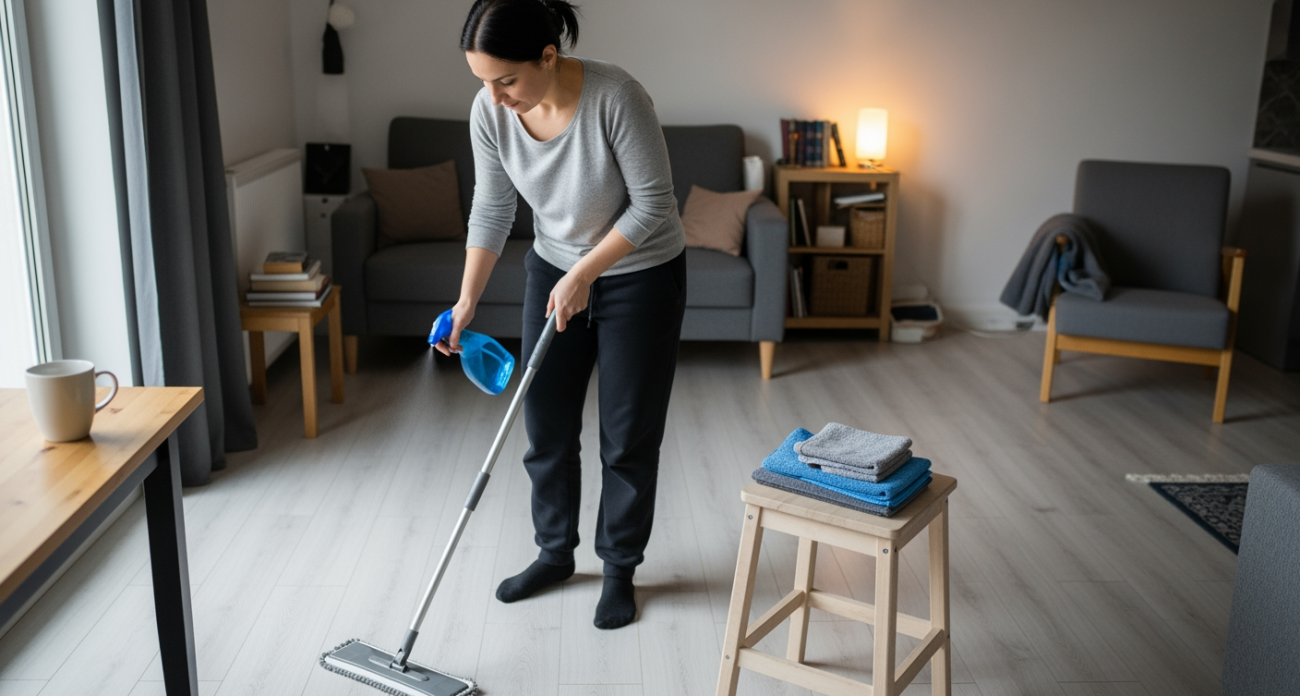 Забудьте про ведро и швабру: простой способ мыть полы без нагрузки на спину открыла обычная домохозяйка