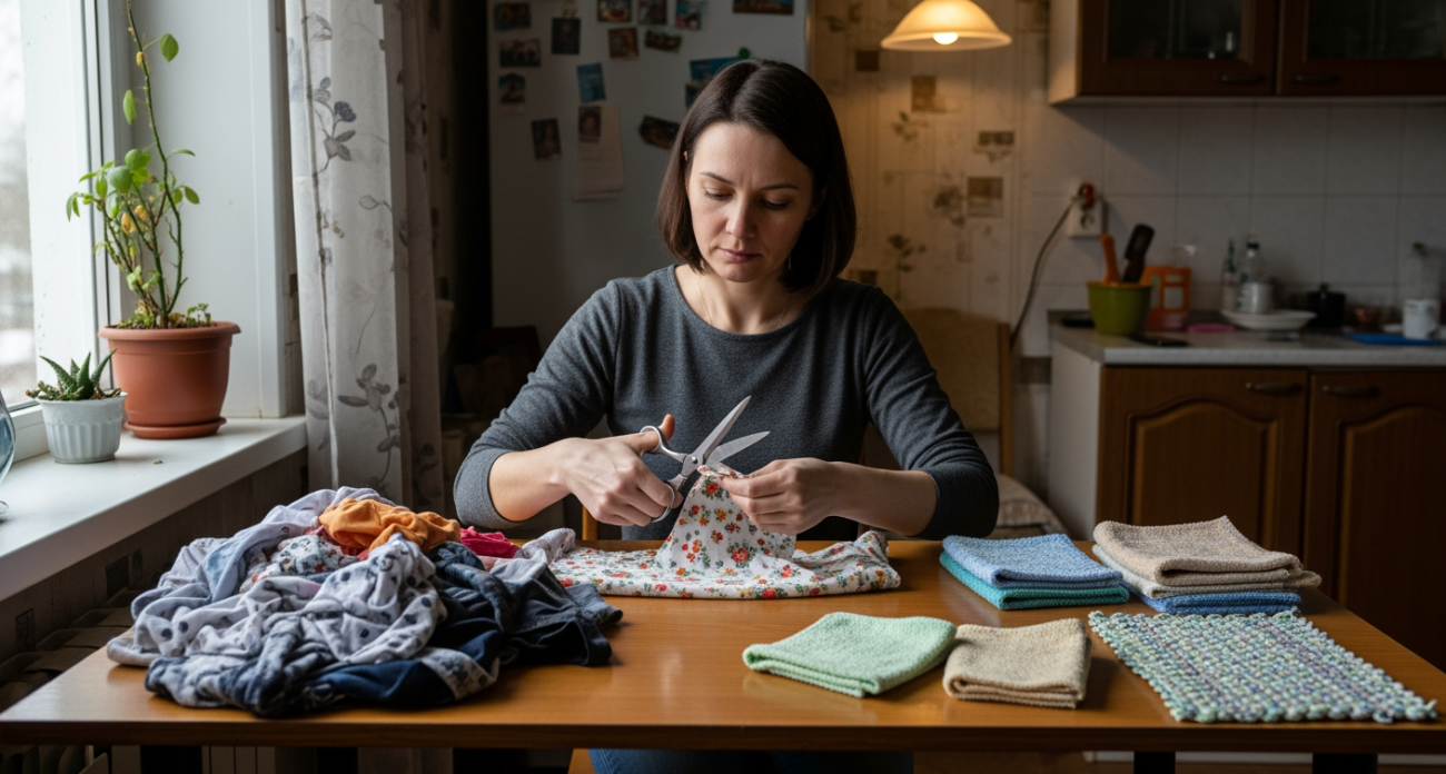 Старые лоскуты превращаются в полезные вещи: простые идеи для каждого дома