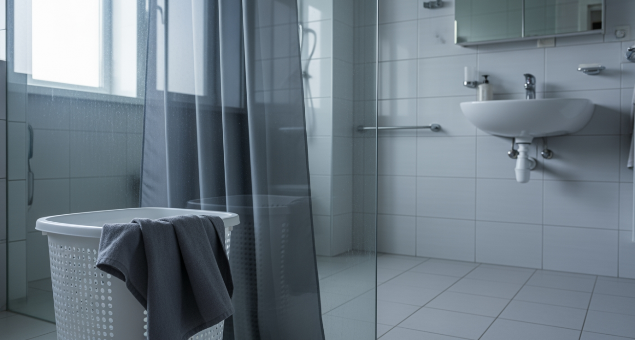 Европейцы уже забыли про шторки в ванной и перешли на это решение