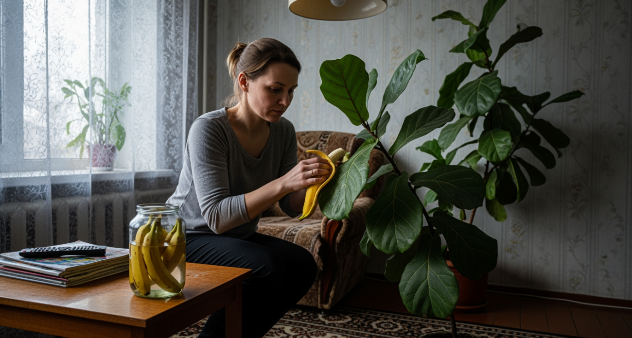 Выбрасывала банановую кожуру годами, пока не узнала этот трюк — теперь экономлю на покупках