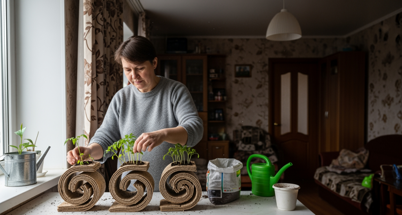 Дачники раскрыли копеечный способ получить крепкую рассаду из подручных материалов за неделю