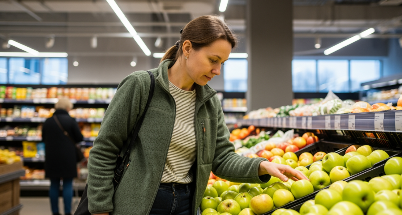 Яблоки в Саратове подорожали до 200 рублей за килограмм