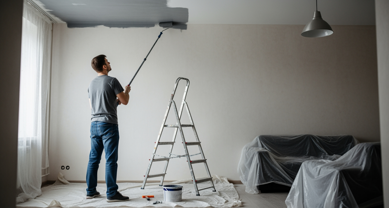 Мастер показал альтернативу натяжным потолкам которая служит 20 лет и стоит в три раза дешевле